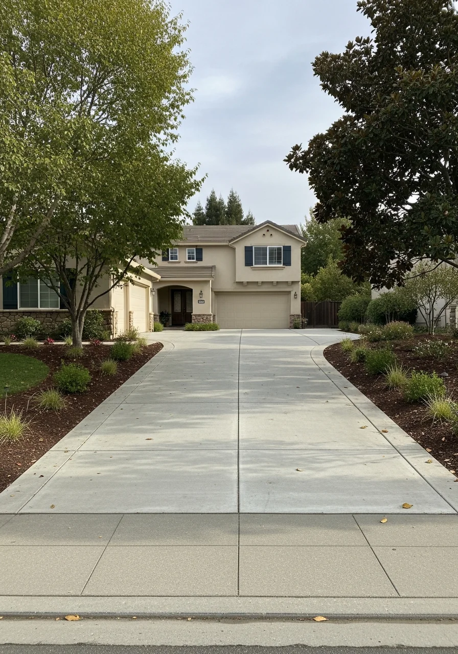 Concord home exterior with well-maintained landscaping and clear entry, representing the residential properties we serve throughout the city.
